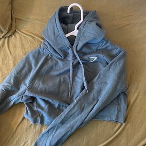 GYMSHARK CROPPED HOODIE